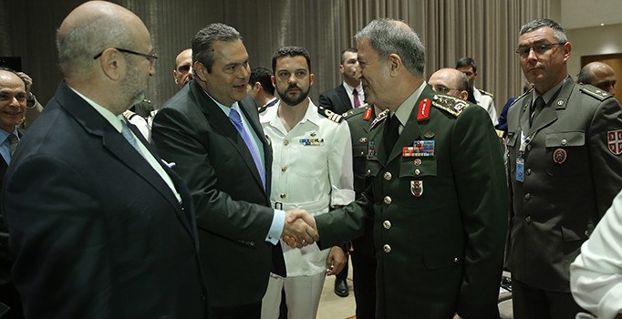 Hulusi Akar, Atina’da temaslarda bulundu