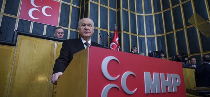 MHP Lideri Bahçeli'den Erdoğan'a tam destek!