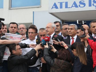 CHP Lideri Kemal Kılıçdaroğlu’ndan Sözcü Gazetesi’ne Destek Ziyareti