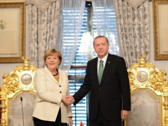 Erdoğan ve Merkel Görüştü