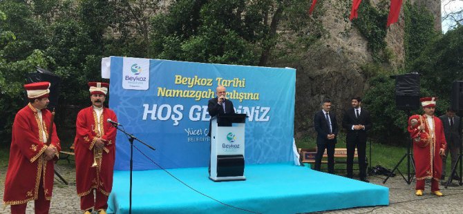 Anadoluhisarı Toplarönü Namazgâhı Mehteranla Açıldı