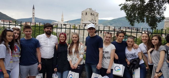 GESTAŞ öncülüğünde Çanakkale'li gençlerin Bosna Hersek gezisi