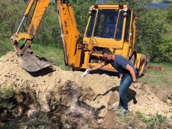 Tunceli’de Kazada Telef Olan 50 Küçükbaş Hayvan Gömüldü