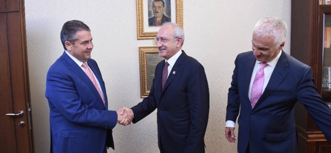 Kılıçdaroğlu, Almanya Dışişleri Bakanı Gabriel’le görüştü!