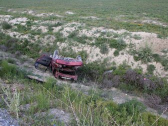 Konya, Akşehir'de Otomobil Şarampole Yuvarlandı: 1 Ölü, 3 Yaralı (Muhammet Nuri Aslan)