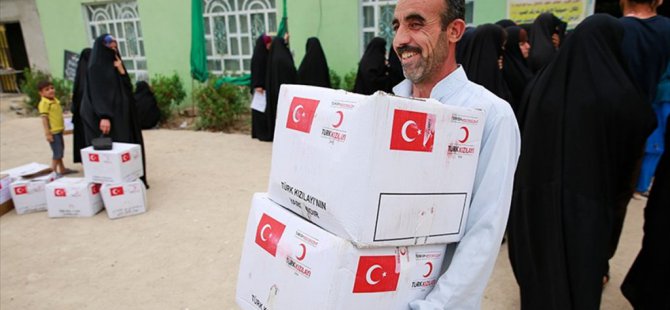 En çok İnsanı Yardım yapan ikinci ülke Türkiye