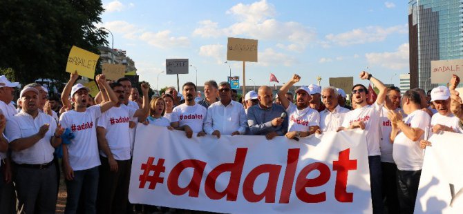 CHP'nin Adalet yürüyüşüne Gaziantep'ten destek geldi!