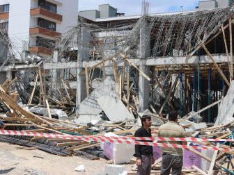 Konya’da İnşaatta Beton Dökümü Sırasında Göçük: 2 İşçi Yaralı