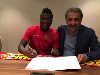 Kayserispor, Ganalı Futbolcu Asamoah Gyan ile Anlaştı