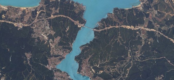 Türkiye'nin Yerli Uydusu Rasat İstanbul'u Görüntüledi