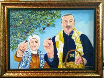 Cumhurbaşkanı Erdoğan’ın ''Zeytin Hasadı'' Tablo Oldu