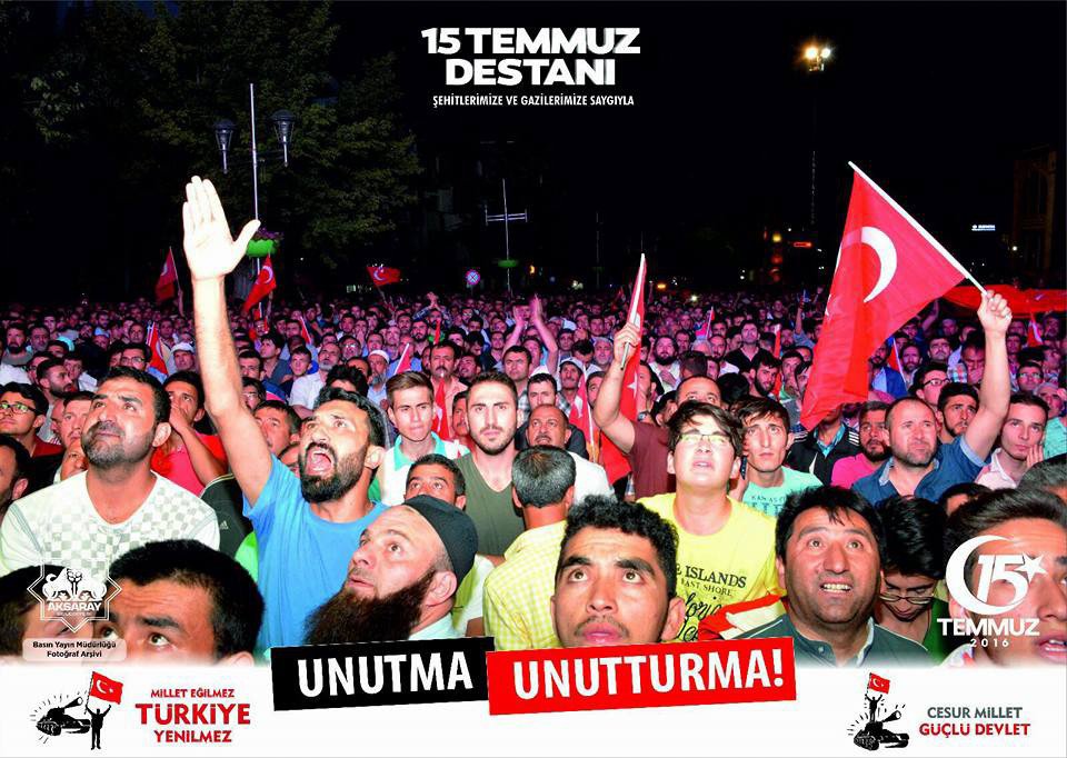 Aksaray Belediyesi'nin 15 Temmuz tweeti olay oldu