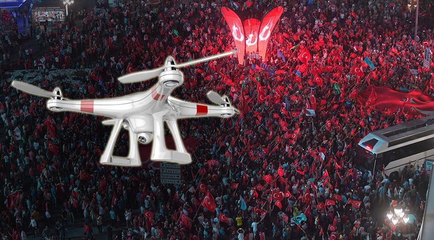 Tbmm’de Drone Düştü, Yaralılar Var