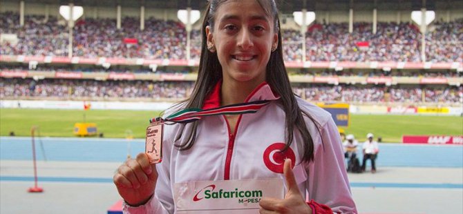 Kenya'da Mizgin Ay Bronz Madalya kazandı