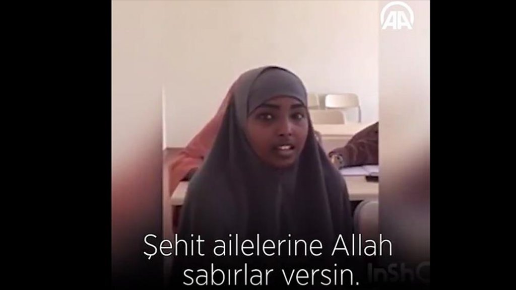 Somalili Öğrencilerden 15 Temmuz Mesajı