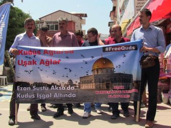 Uşak Kardeşlik Platformu "Kudüs Ağlarsa Uşak Ağlar"