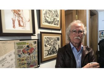 Kadıköy'de '80'li Yıllardan Çizgiler' Karikatür Sergisi Açıldı