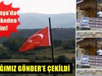 Türk Bayrağı Makedonya Kocacık'da Göndere Çekildi!