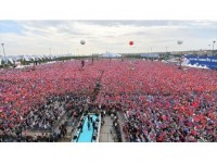 Ak Parti'nin Büyük İstanbul Mitingi'ne 1 Milyon 300 Bin Kişi Katıldı