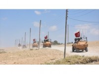 Tsk Münbiç'te Devriye Faaliyetlerini Sürdürüyor