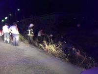 Muğla, Milas'ta Otomobil Şarampole Devrildi: 4 Yaralı