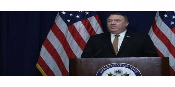 Abd Dışişleri Bakanı Pompeo'dan İran Açıklaması
