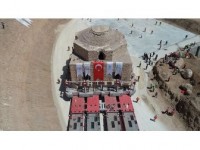 Tarihi Artuklu Hamamı Yeni Yerine Taşındı