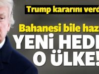 Trump Bu sefer hangi ülkeye taktı