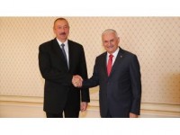 Aliyev, Tbmm Başkanı Yıldırım'ı Kabul Etti