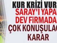 Odatv'den şok kulis: Saray'ı yapan dev firmadan çok konuşulacak karar