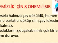 işte Evleri her zaman temiz olan insanların sırrı