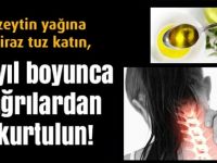 İnatçı ağrılara zeytinyağlı çözüm