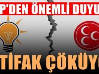 SON DAKİKA: MHP’den flaş Cumhur İttifakı çıkışı