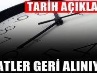 Kış saati yeniden başlıyor : Ne zaman geri alınacağı açıklandı