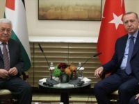 Erdoğan, Filistin Devlet Başkanı Abbas İle Görüştü