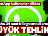WhatsApp kullananlar bu mesaja dikkat edin