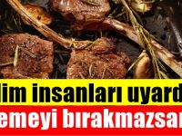 Bilim insanları uyardı: Et yemeyi bırakmazsanız...