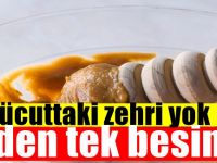 Vücuttaki zehri yok eden tek besin!