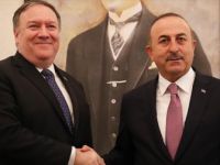 Bakan Çavuşoğlu ABD'li Mevkidaşı Mike Pompeo ile Görüştü