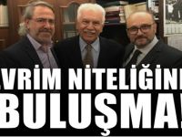 Doğu Perinçek, Akit yazarı ve Mustafa Armağan ile buluştu