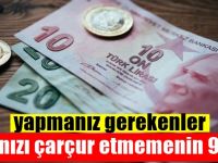 Başarılı İnsanların Sırrı : Paranızı çarçur etmemenin 9 yolu