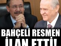 Bahçeli'den Melih Gökçek açıklaması : Açıkça ilan etti