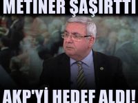 AKP'li Mehmet Metiner'den partisine tepki