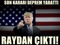 Trump raydan çıktı : Durdurulamıyor!