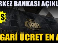 Merkez rakamı açıkladı! Asgari ücret oranı en az...
