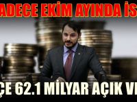 10 Ayda 62 Ekimde ise işte açıklanan rakam