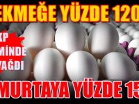 Vatandaşın maaşına üç kuruş sofrasına yüzde1500 zam