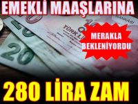 Emeklinin zamlı maaşı :