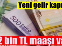 Yeni gelir kapısı! 12 bin TL maaşı var