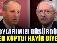 Kılıçdaroğlu Muharrem İnce’ye “Hayır…” diyecek